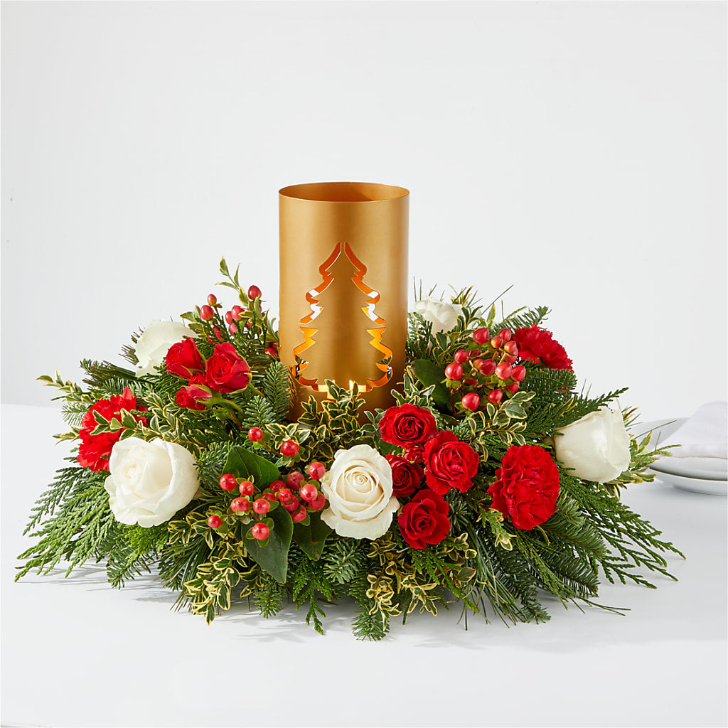 December Dreams Centerpiece – FLOWER HOUSE PLANTS & BLOOMS, Willowick OH