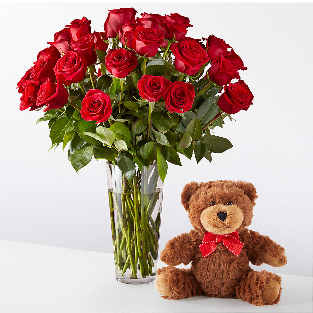 Romantic Long Stem Red Rose Bouquet Bundles – FLOWER HOUSE PLANTS & BLOOMS, Willowick OH