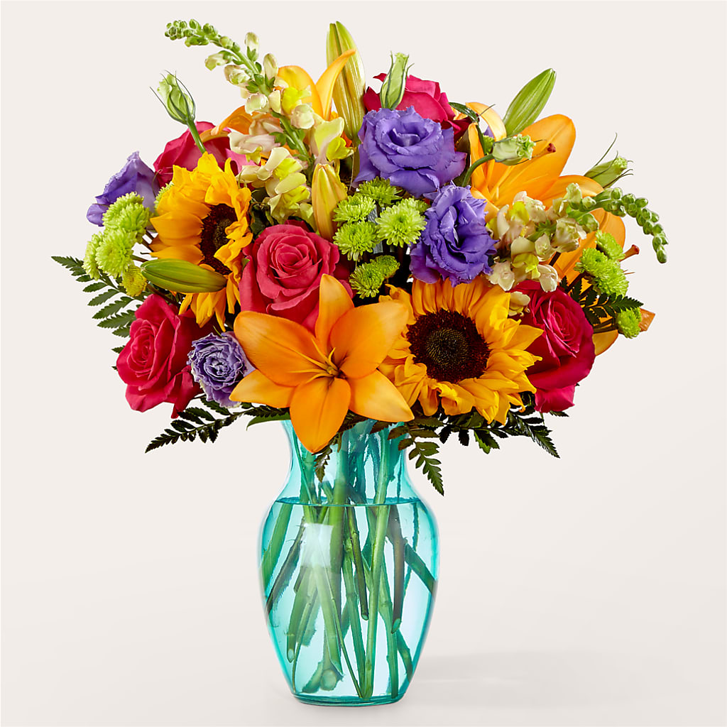 Double Rainbow Bouquet – FLOWER HOUSE PLANTS & BLOOMS, Willowick OH