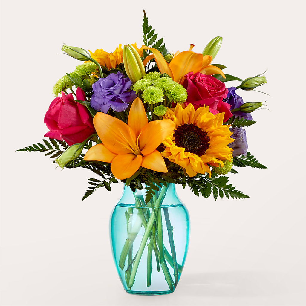 Double Rainbow Bouquet – FLOWER HOUSE PLANTS & BLOOMS, Willowick OH