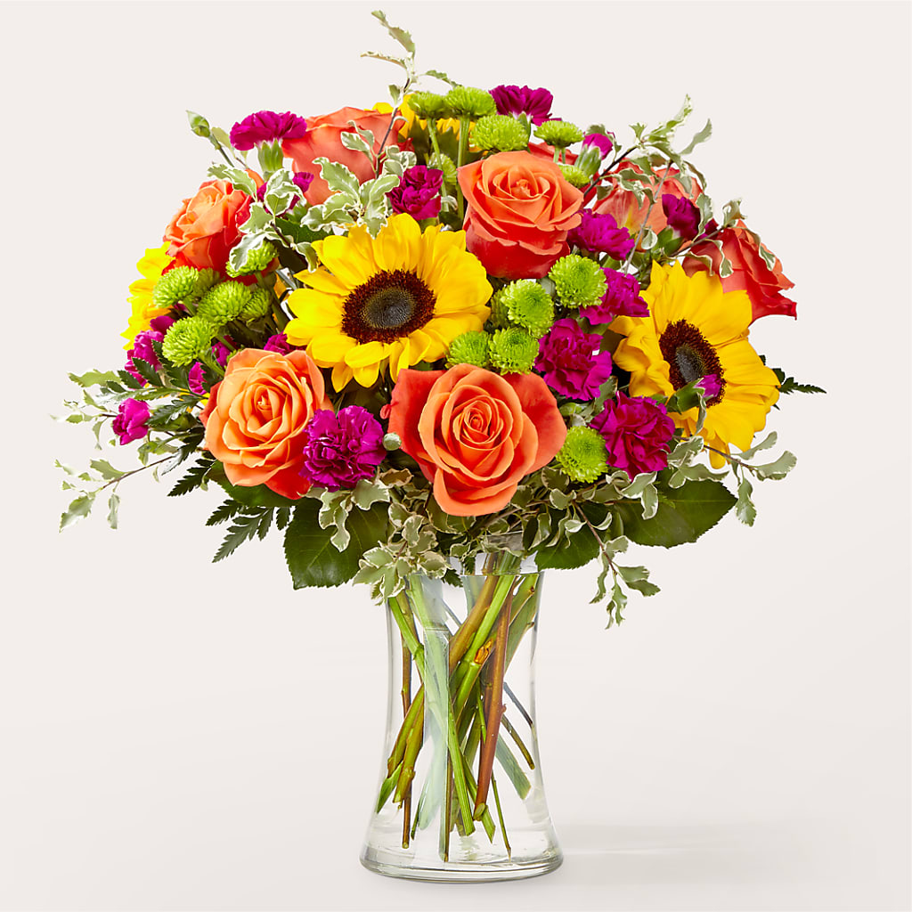 Warmth & Light Bouquet – FLOWER HOUSE PLANTS & BLOOMS, Willowick OH