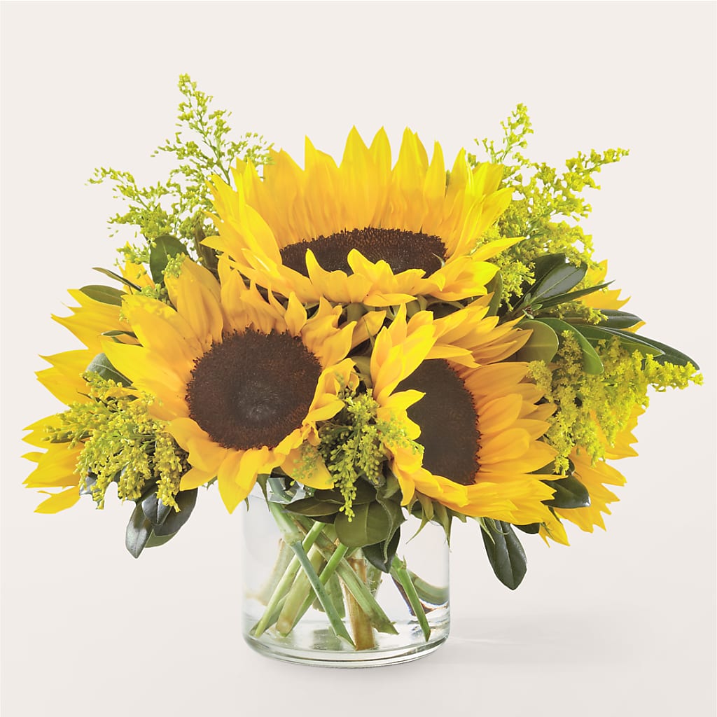 Beaming Sunflower Bouquet – FLOWER HOUSE PLANTS & BLOOMS, Willowick OH