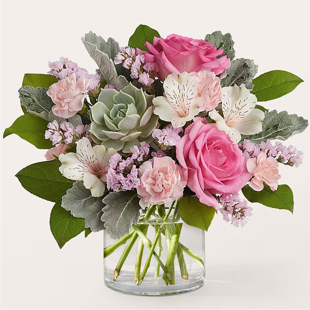 Dusty Rose Bouquet – FLOWER HOUSE PLANTS & BLOOMS, Willowick OH