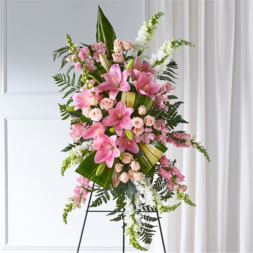 Elegant Embrace Standing Spray – FLOWER HOUSE PLANTS & BLOOMS, Willowick OH