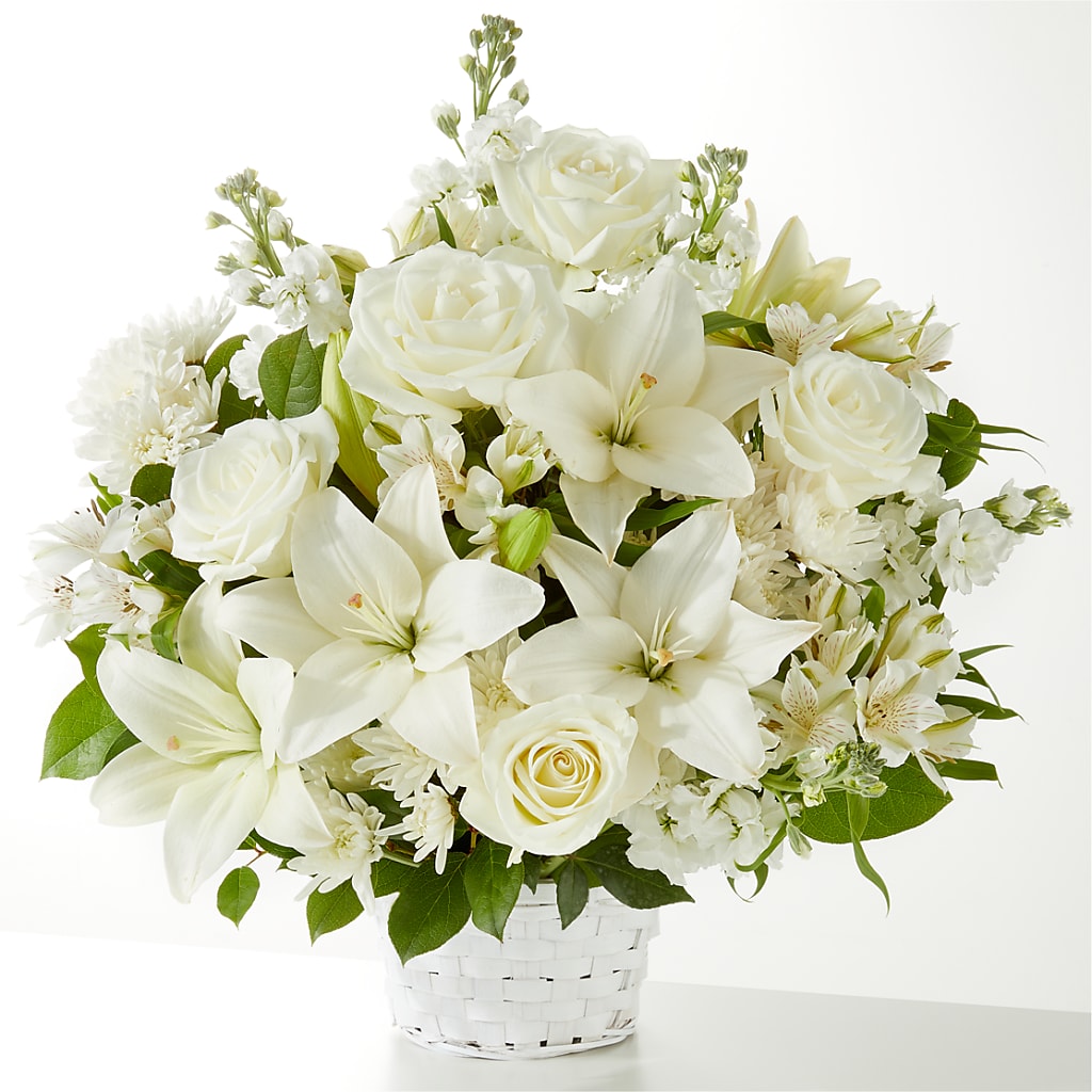 Peaceful Reflections Arrangement – FLOWER HOUSE PLANTS & BLOOMS, Willowick OH