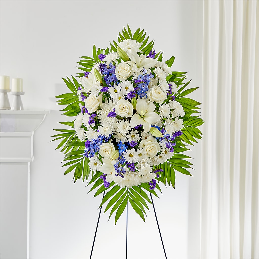 At Rest Standing Spray – FLOWER HOUSE PLANTS & BLOOMS, Willowick OH