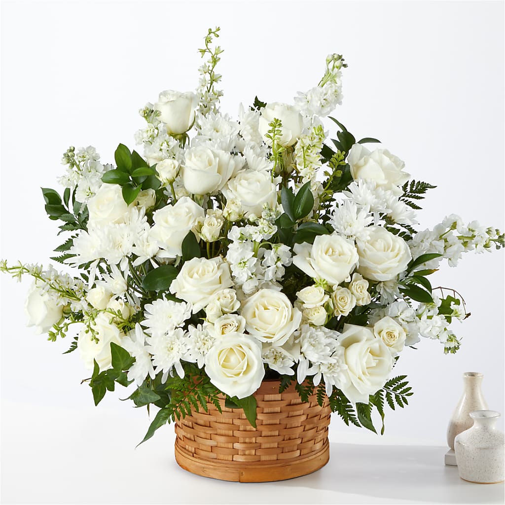 Heartfelt Condolences Arrangement – FLOWER HOUSE PLANTS & BLOOMS, Willowick OH