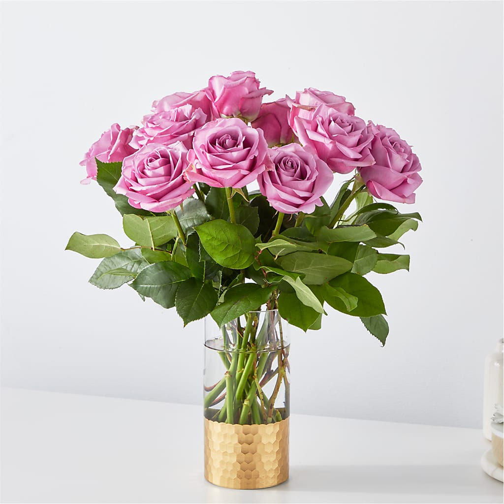 Secret Admirer Lavender Rose Bouquet – FLOWER HOUSE PLANTS & BLOOMS, Willowick OH