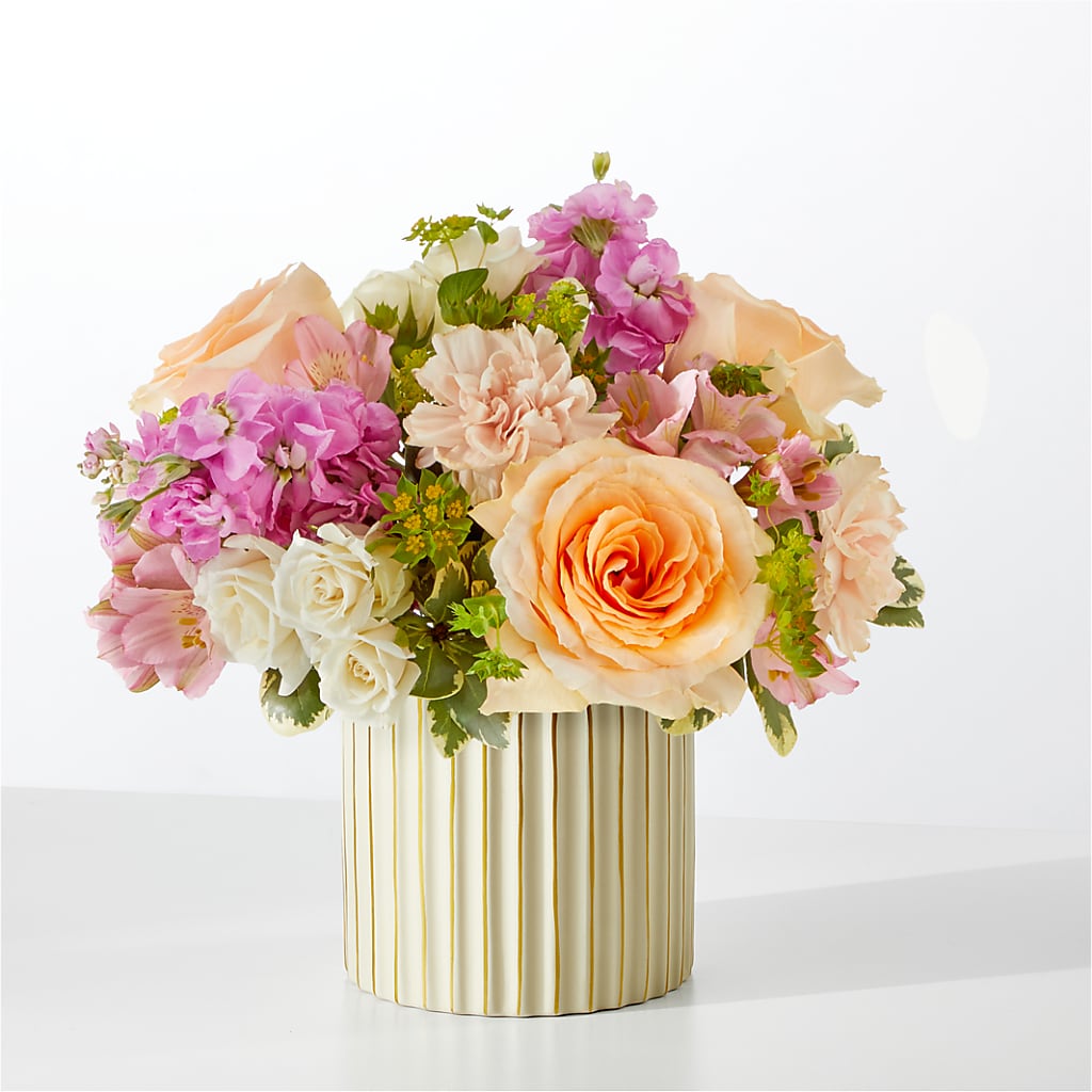 Paradise Bouquet with Ivory Vase – FLOWER HOUSE PLANTS & BLOOMS, Willowick OH