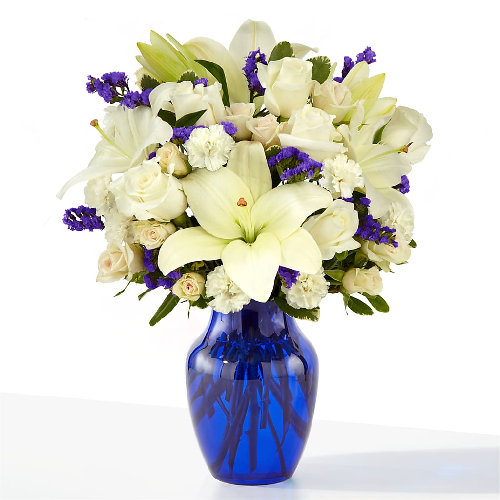 Sapphire Rush Bouquet – FLOWER HOUSE PLANTS & BLOOMS, Willowick OH