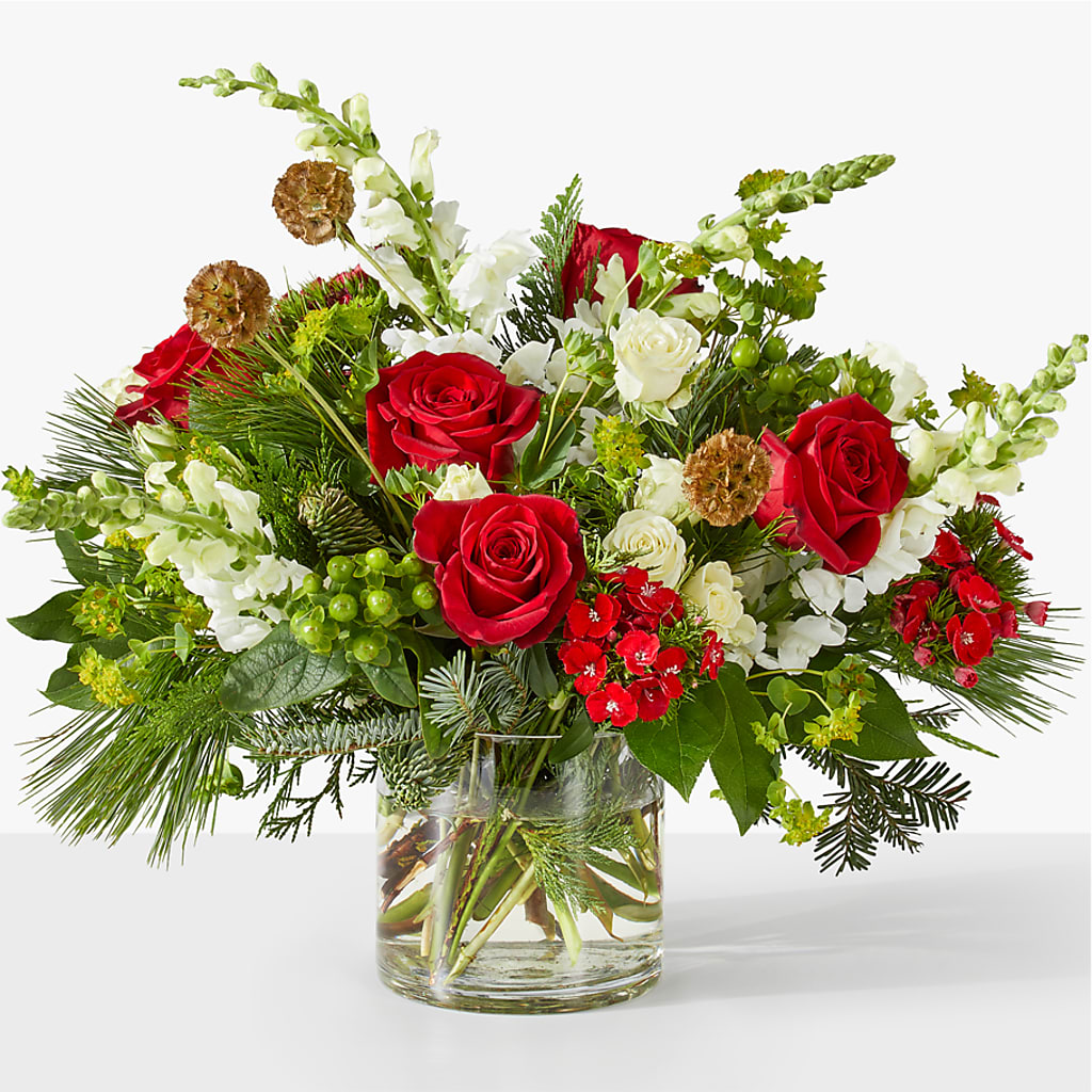 Deck the Halls Bouquet – FLOWER HOUSE PLANTS & BLOOMS, Willowick OH