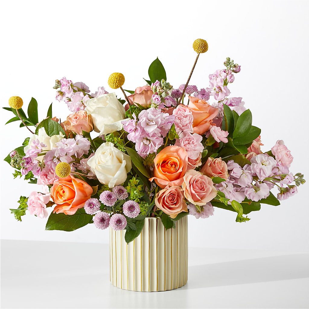 French Market Bouquet with Ivory Vase – FLOWER HOUSE PLANTS & BLOOMS, Willowick OH