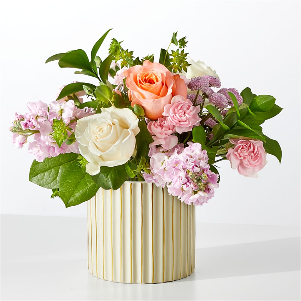French Market Bouquet with Ivory Vase – FLOWER HOUSE PLANTS & BLOOMS, Willowick OH