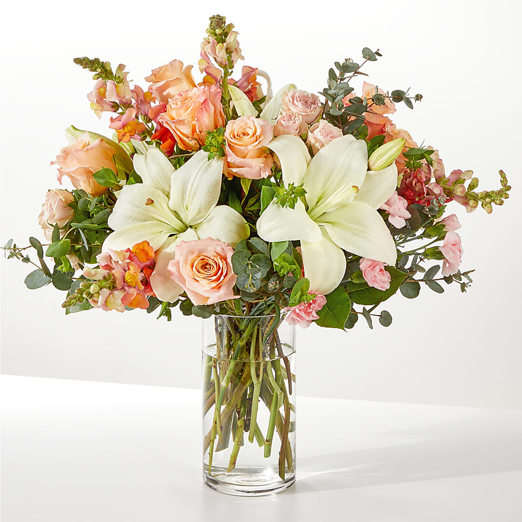 Grapefruit Splash Bouquet – FLOWER HOUSE PLANTS & BLOOMS, Willowick OH
