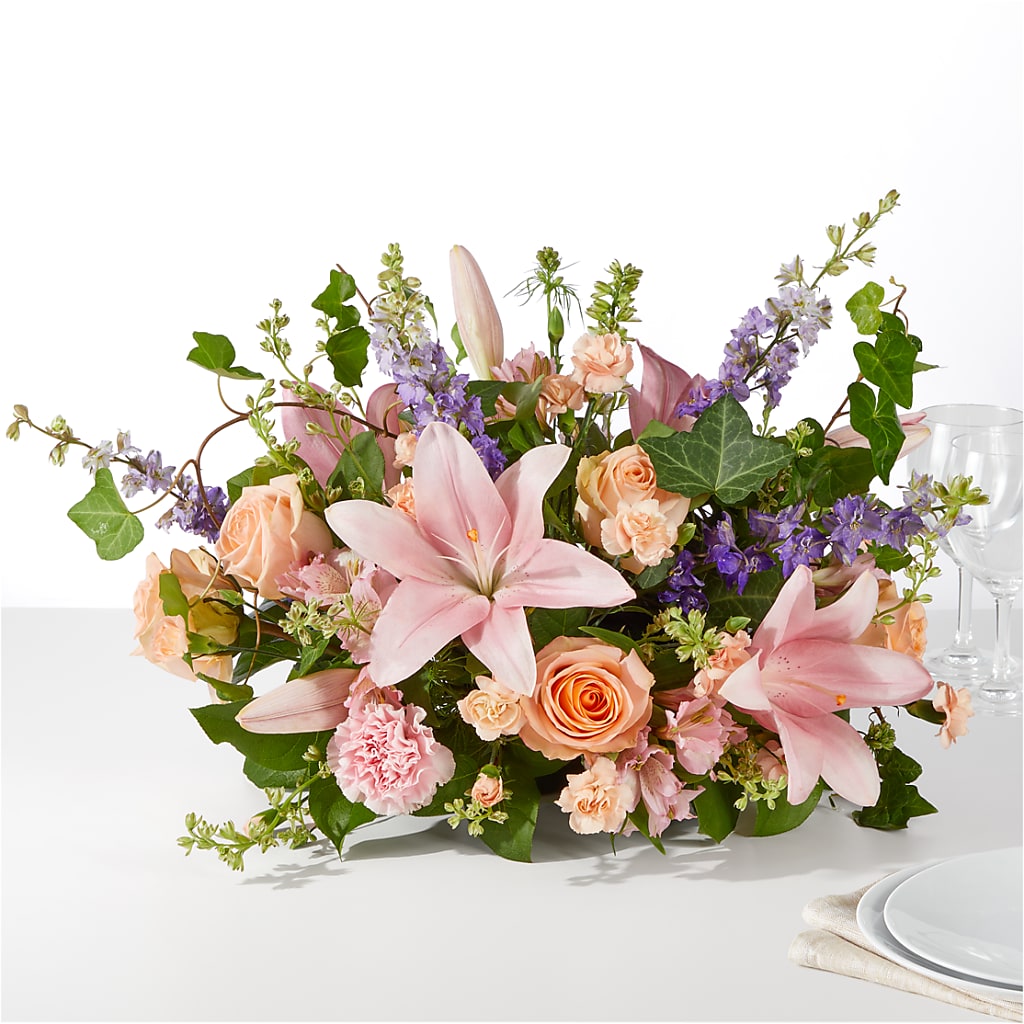Blossom Time Centerpiece – FLOWER HOUSE PLANTS & BLOOMS, Willowick OH