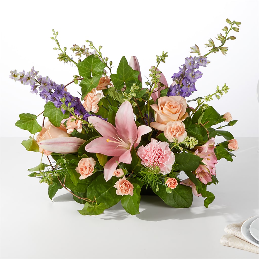 Blossom Time Centerpiece – FLOWER HOUSE PLANTS & BLOOMS, Willowick OH