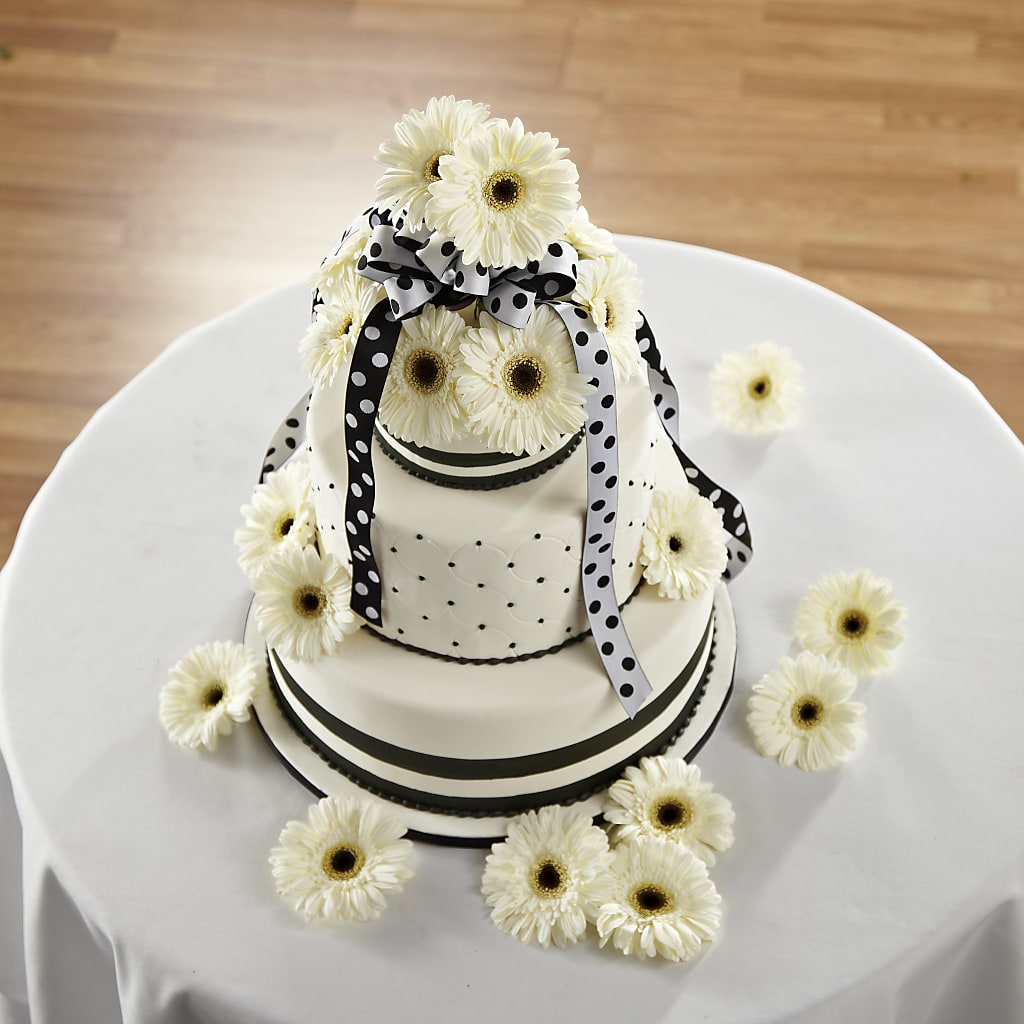Simple Sophistication Cake Décor – FLOWER HOUSE PLANTS & BLOOMS, Willowick OH