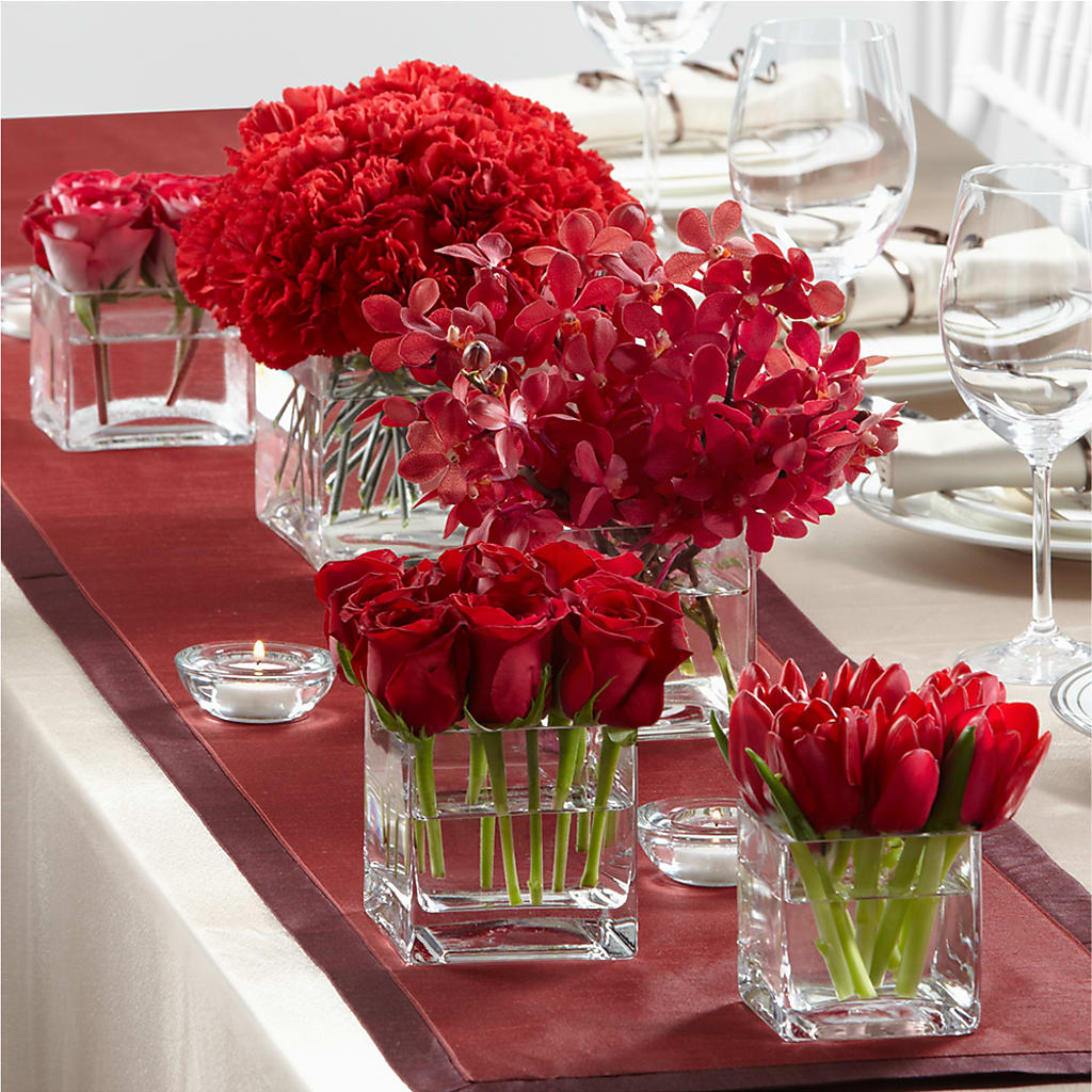 Modern Grace Centerpiece – FLOWER HOUSE PLANTS & BLOOMS, Willowick OH