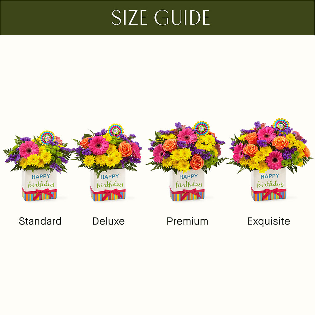 Birthday Brights Bouquet – FLOWER HOUSE PLANTS & BLOOMS, Willowick OH