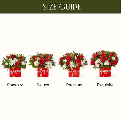Presents Under the Tree Bouquet – FLOWER HOUSE PLANTS & BLOOMS, Willowick OH