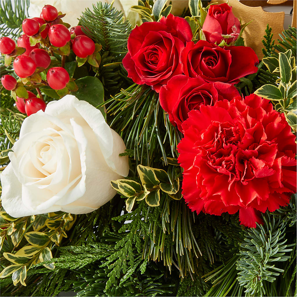 December Dreams Centerpiece – FLOWER HOUSE PLANTS & BLOOMS, Willowick OH