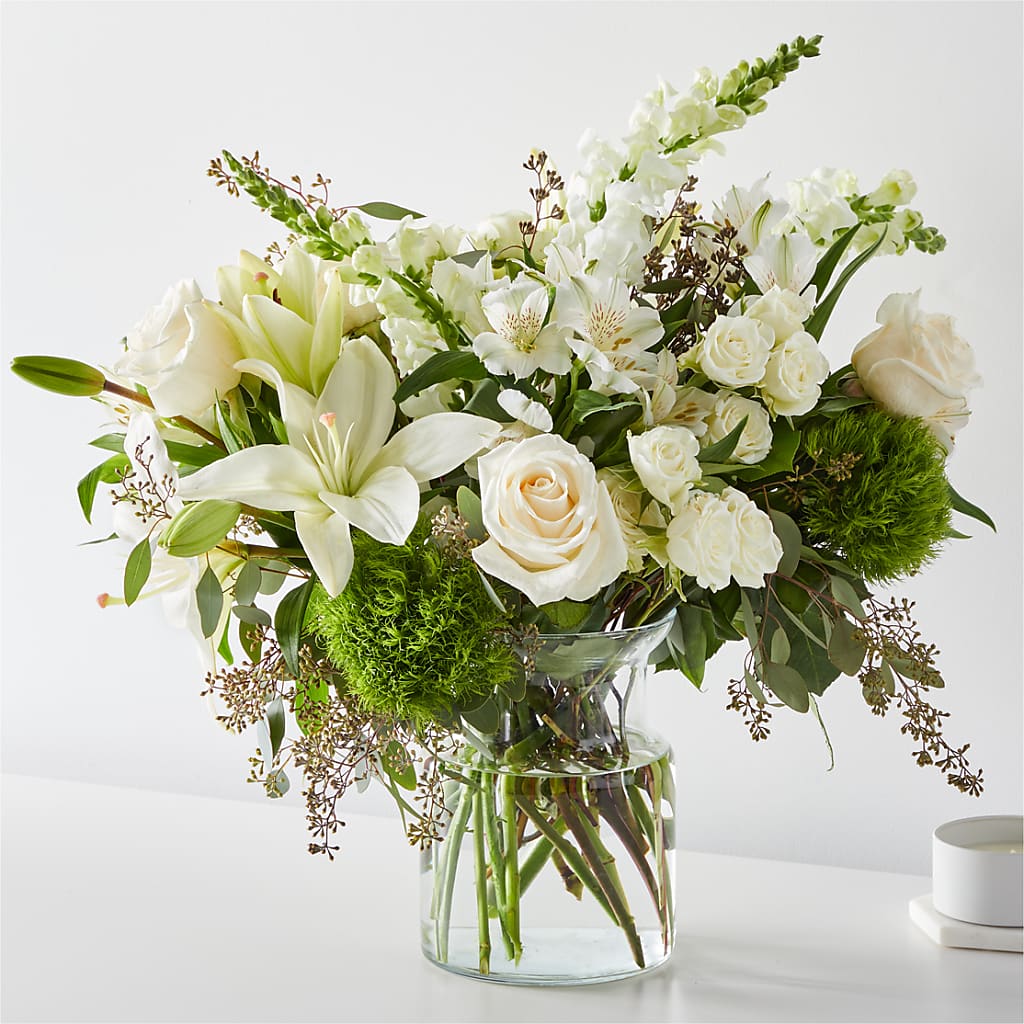 Fresh Linen Bouquet – FLOWER HOUSE PLANTS & BLOOMS, Willowick OH