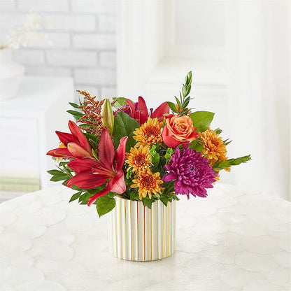 Burgundy Landscape Bouquet – FLOWER HOUSE PLANTS & BLOOMS, Willowick OH