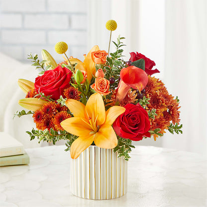 Scarlet Skies Bouquet – FLOWER HOUSE PLANTS & BLOOMS, Willowick OH