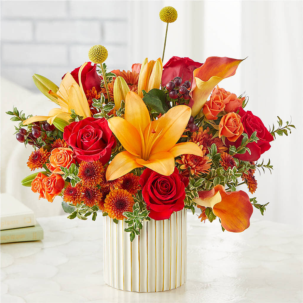 Scarlet Skies Bouquet – FLOWER HOUSE PLANTS & BLOOMS, Willowick OH