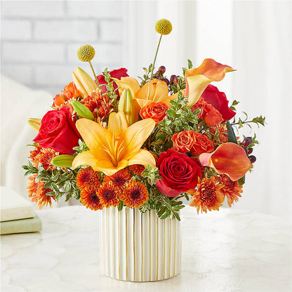 Scarlet Skies Bouquet – FLOWER HOUSE PLANTS & BLOOMS, Willowick OH