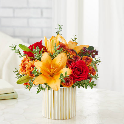 Scarlet Skies Bouquet – FLOWER HOUSE PLANTS & BLOOMS, Willowick OH