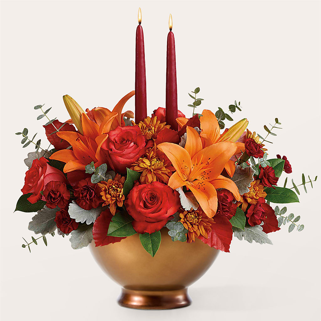 Fruits of Fall Centerpiece – FLOWER HOUSE PLANTS & BLOOMS, Willowick OH
