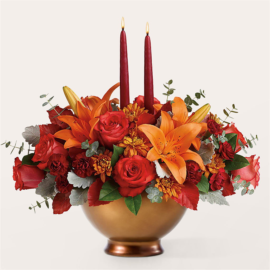 Fruits of Fall Centerpiece – FLOWER HOUSE PLANTS & BLOOMS, Willowick OH