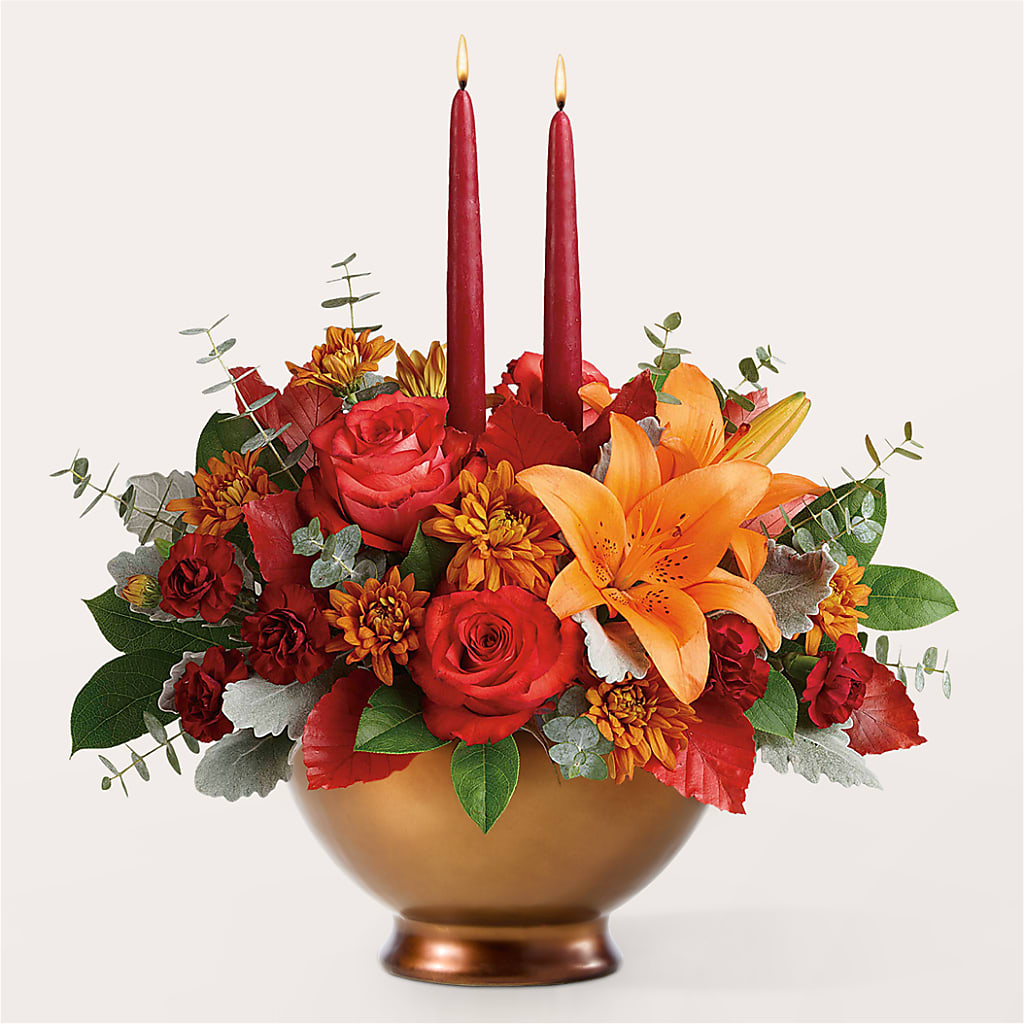 Fruits of Fall Centerpiece – FLOWER HOUSE PLANTS & BLOOMS, Willowick OH