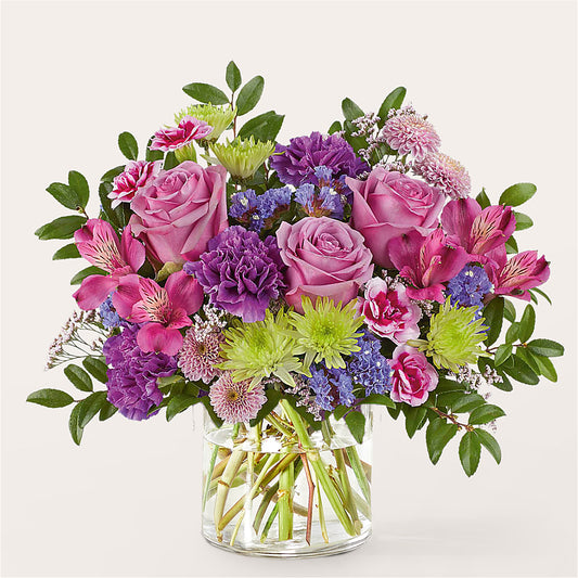 Glass Half Full Bouquet – FLOWER HOUSE PLANTS & BLOOMS, Willowick OH