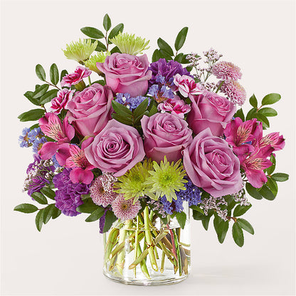 Glass Half Full Bouquet – FLOWER HOUSE PLANTS & BLOOMS, Willowick OH