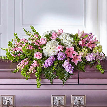 Life's Gratitude Casket Spray – FLOWER HOUSE PLANTS & BLOOMS, Willowick OH