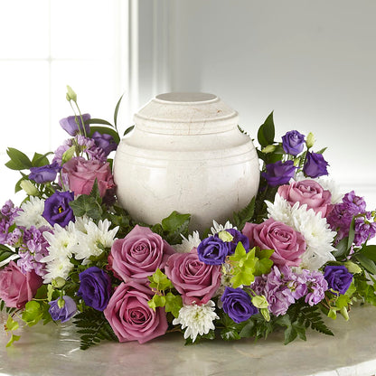 Blooming Sympathy Cremation Adornment – FLOWER HOUSE PLANTS & BLOOMS, Willowick OH