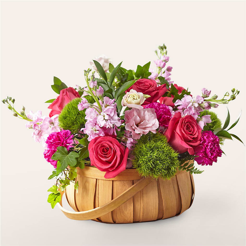 Radiance in Bloom Basket – FLOWER HOUSE PLANTS & BLOOMS, Willowick OH