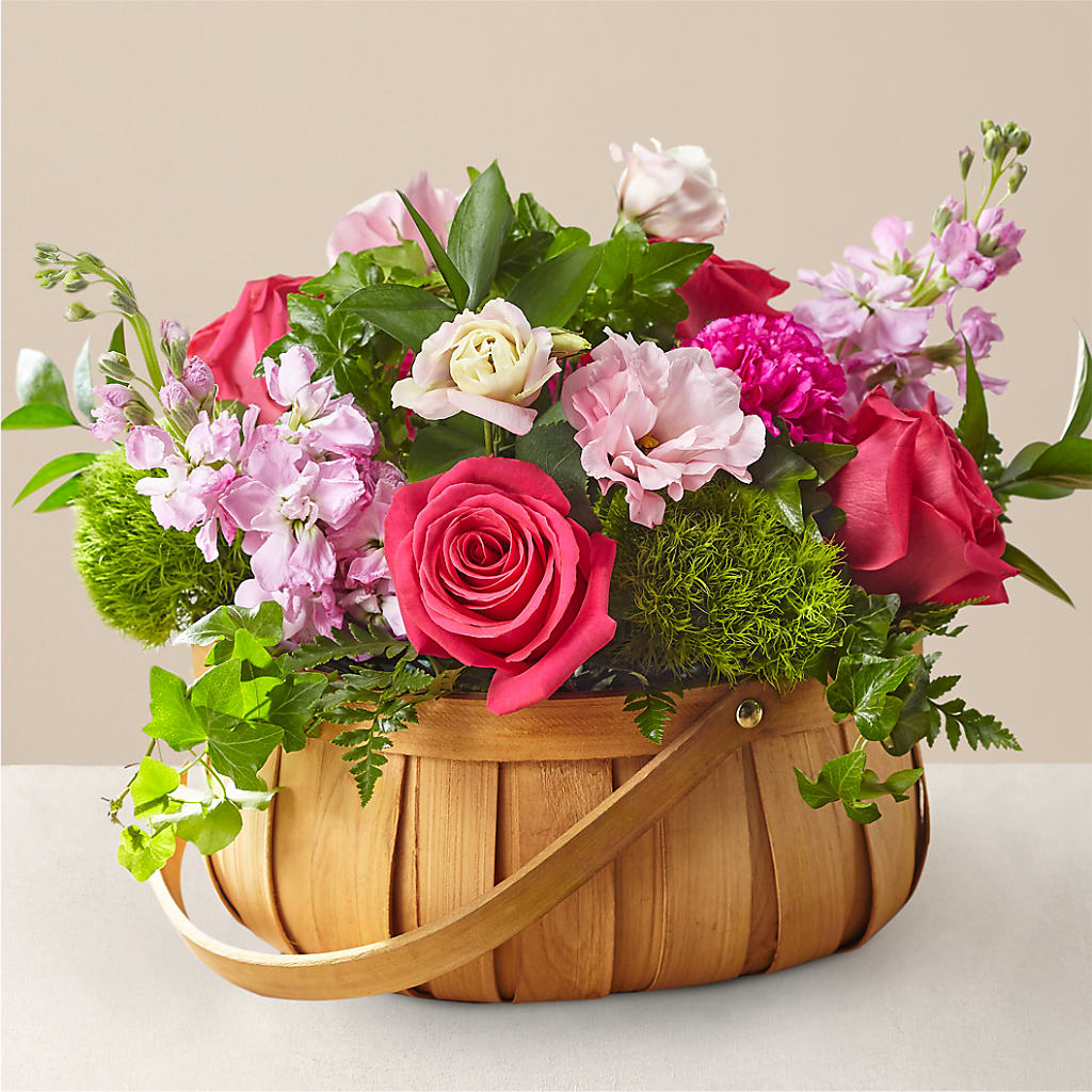 Radiance in Bloom Basket – FLOWER HOUSE PLANTS & BLOOMS, Willowick OH