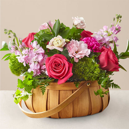 Radiance in Bloom Basket – FLOWER HOUSE PLANTS & BLOOMS, Willowick OH