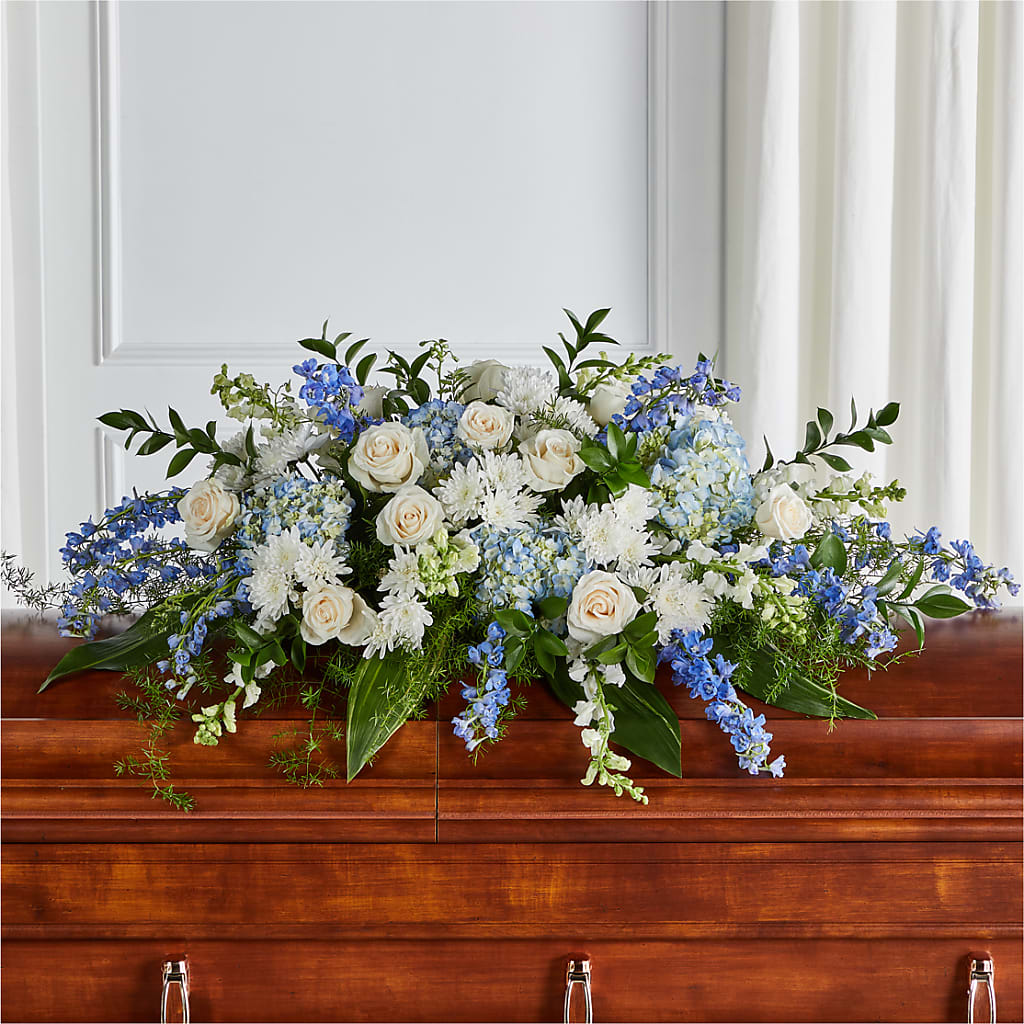 Timeless Essence Casket Spray – FLOWER HOUSE PLANTS & BLOOMS, Willowick OH
