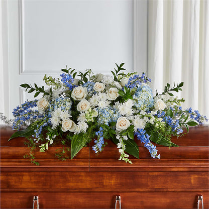 Timeless Essence Casket Spray – FLOWER HOUSE PLANTS & BLOOMS, Willowick OH