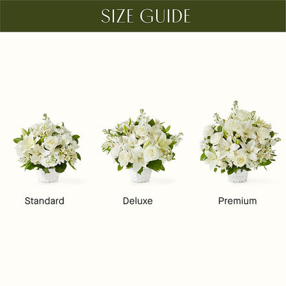 Peaceful Reflections Arrangement – FLOWER HOUSE PLANTS & BLOOMS, Willowick OH