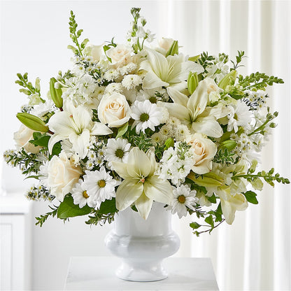 Uplifting Urn Arrangement – FLOWER HOUSE PLANTS & BLOOMS, Willowick OH