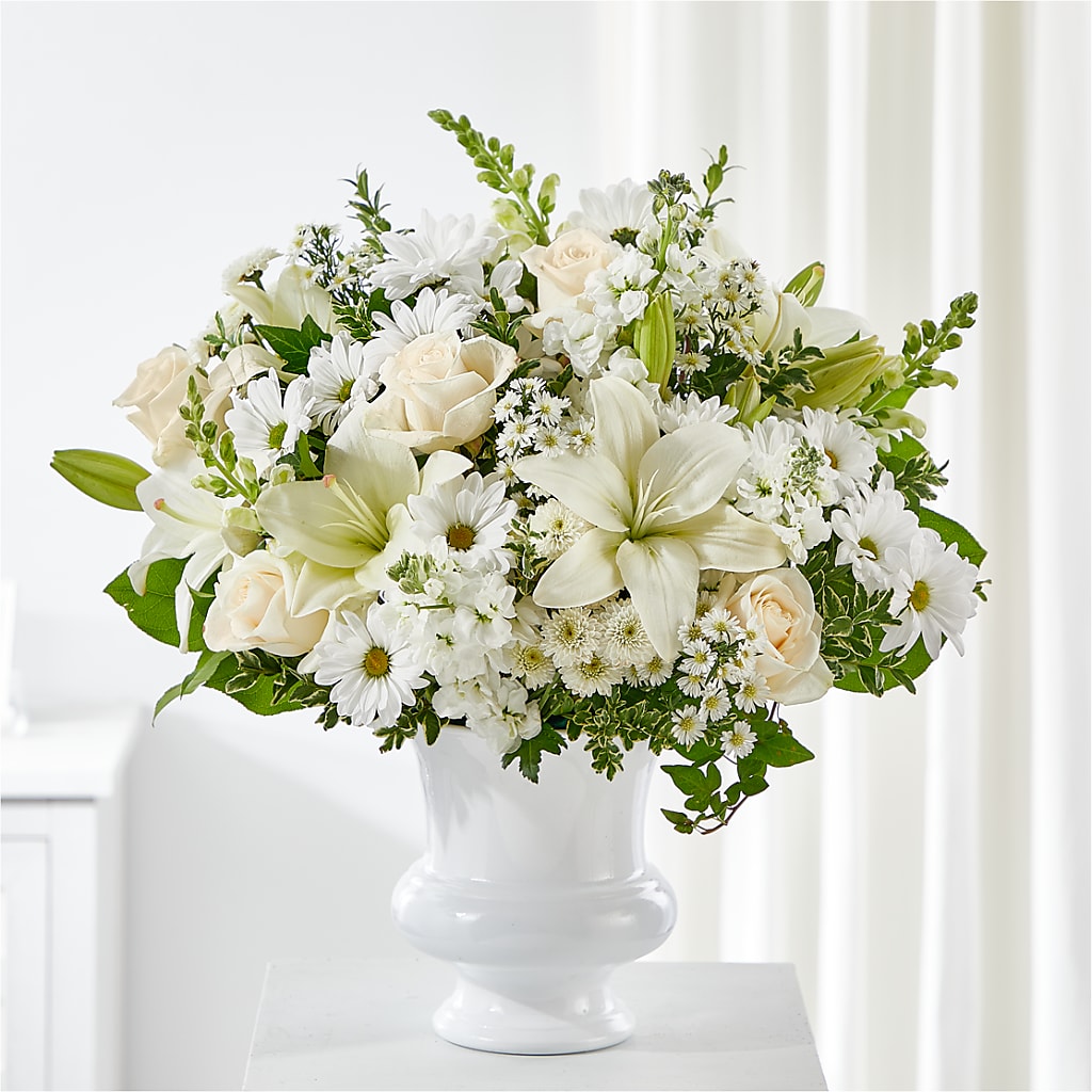 Uplifting Urn Arrangement – FLOWER HOUSE PLANTS & BLOOMS, Willowick OH