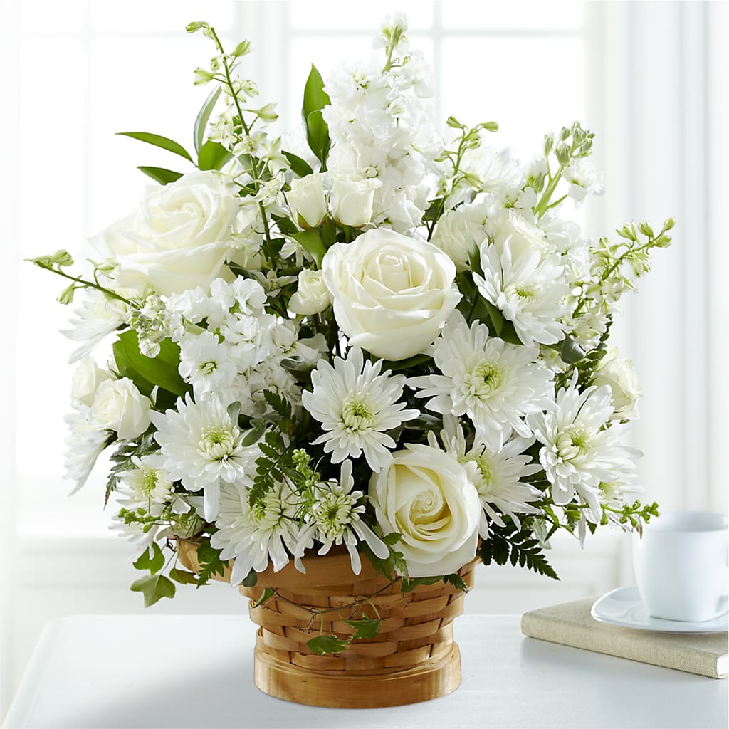 Heartfelt Condolences Arrangement – FLOWER HOUSE PLANTS & BLOOMS, Willowick OH