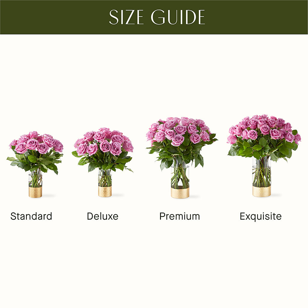 Secret Admirer Lavender Rose Bouquet – FLOWER HOUSE PLANTS & BLOOMS, Willowick OH