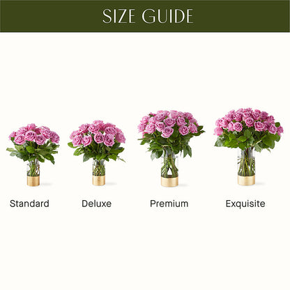 Secret Admirer Lavender Rose Bouquet – FLOWER HOUSE PLANTS & BLOOMS, Willowick OH