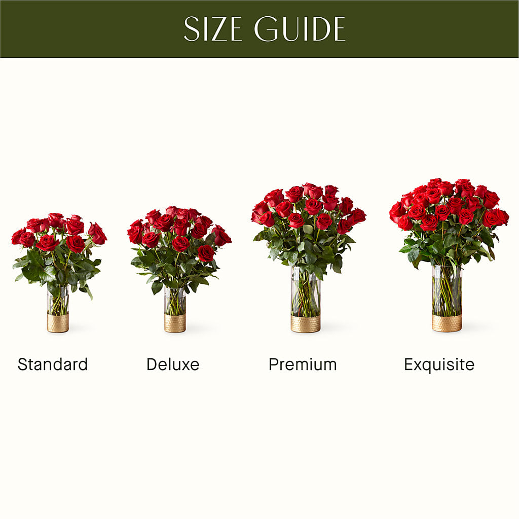 Classic Love Red Rose Bouquet – FLOWER HOUSE PLANTS & BLOOMS, Willowick OH